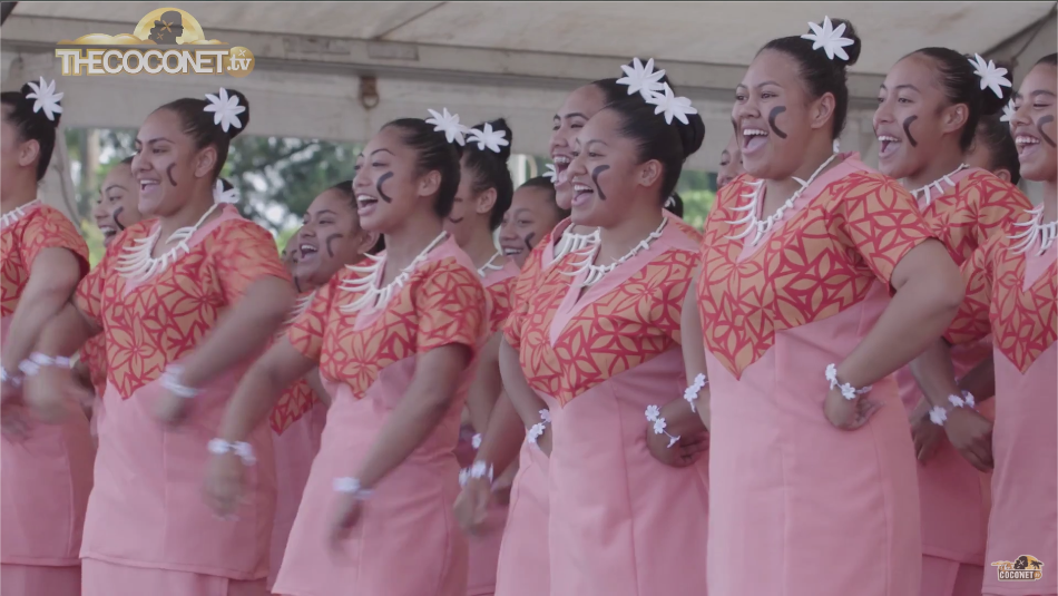 Polyfest 2018 Samoa Stage Auckland Girls Grammar Ulufale Entrance